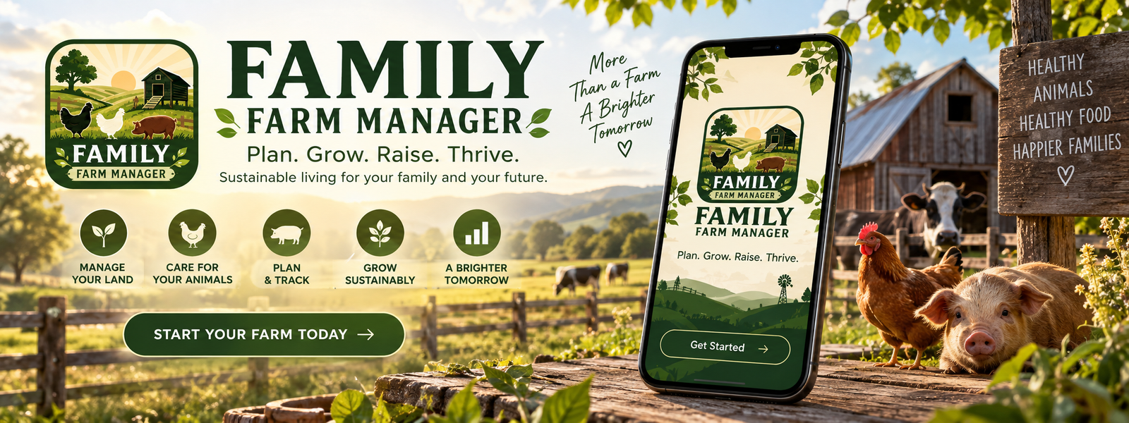 Family Farm Manager banner