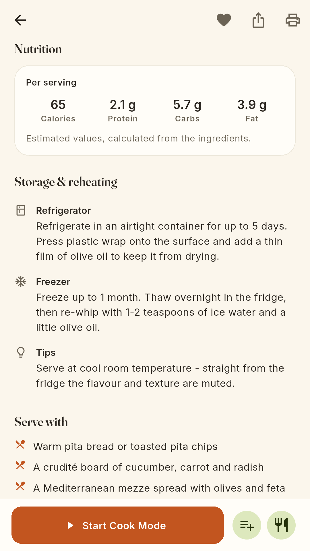 Hummus House — recipe instructions